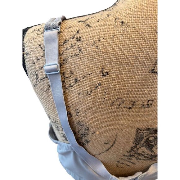 Cacique Women's Lace T-Shirt Bra 40F Gray Lightly Lined Underwire - Picture 7 of 13